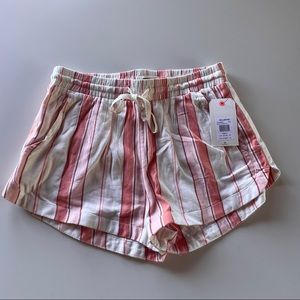 NWT Billabong Road Trippin Shorts in Pink Stripe